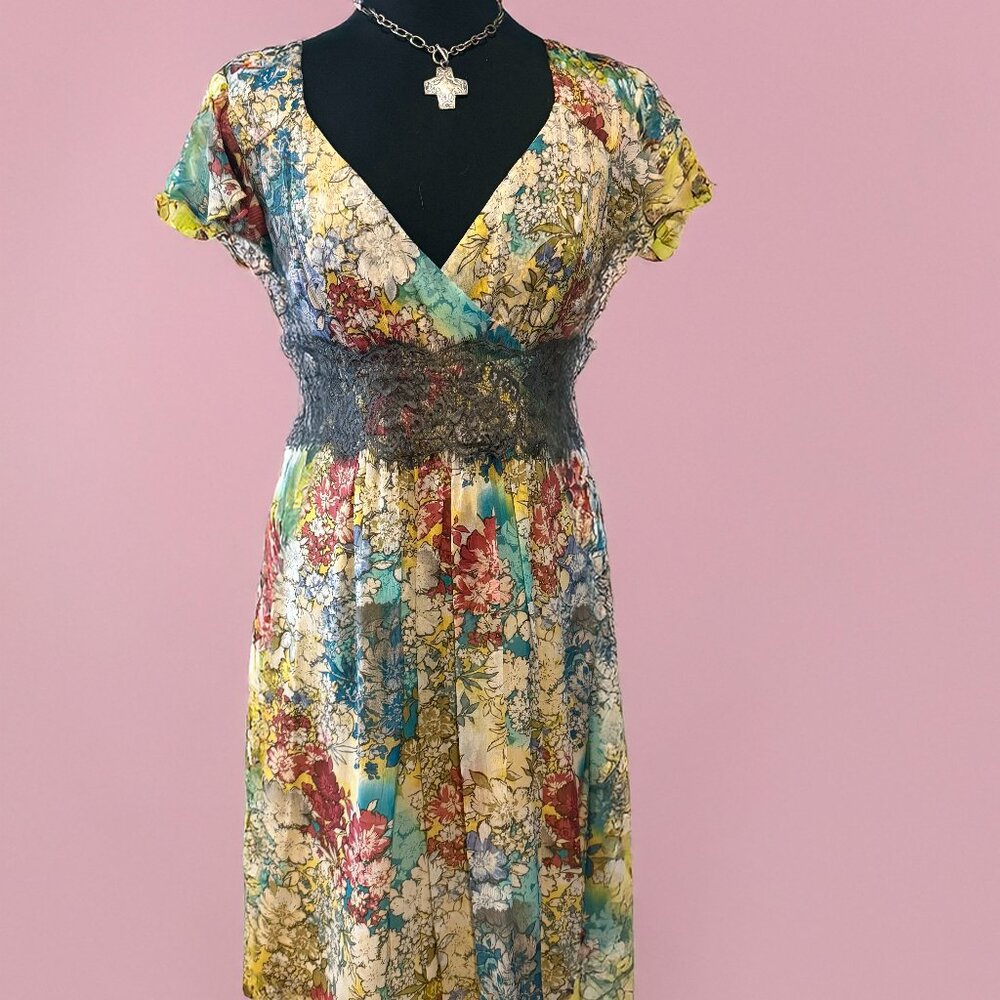 Floral Multicolor Dress